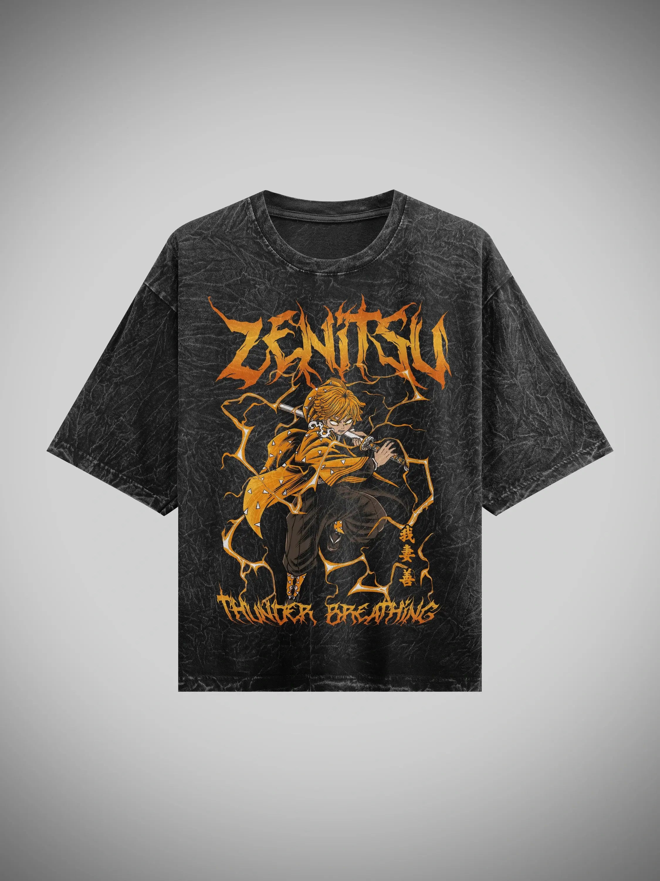Zenitsu Demon Slayer Oversized T-shirt