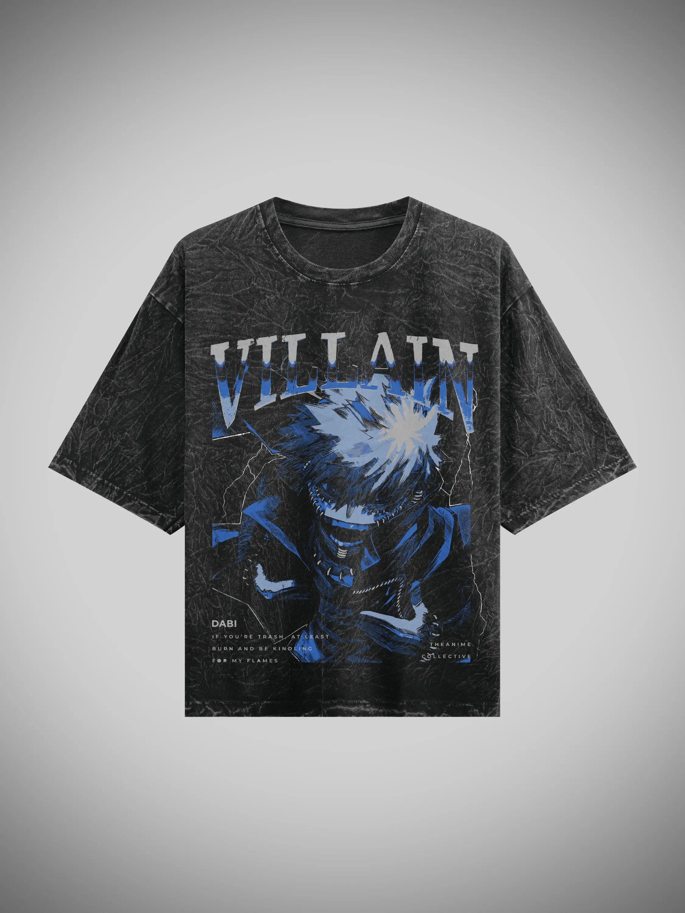 Dabi Villian MHA Oversized Tshirt